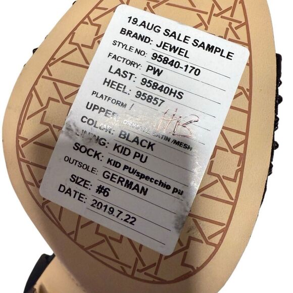 NWT BADGLEY MISCHKA JEWEL Nakisha pumps size 6 - Picture 8 of 8